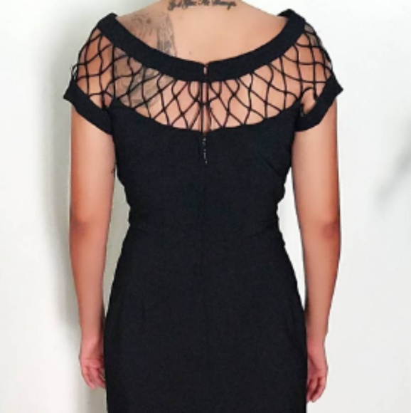 Tatyana for Bettie Page Black Pinup Style dress - Picture 2 of 3